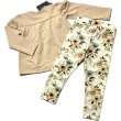 Komplet  bawełniany dla dziewczynki BLUZKA + LEGGINSY - Star Kids